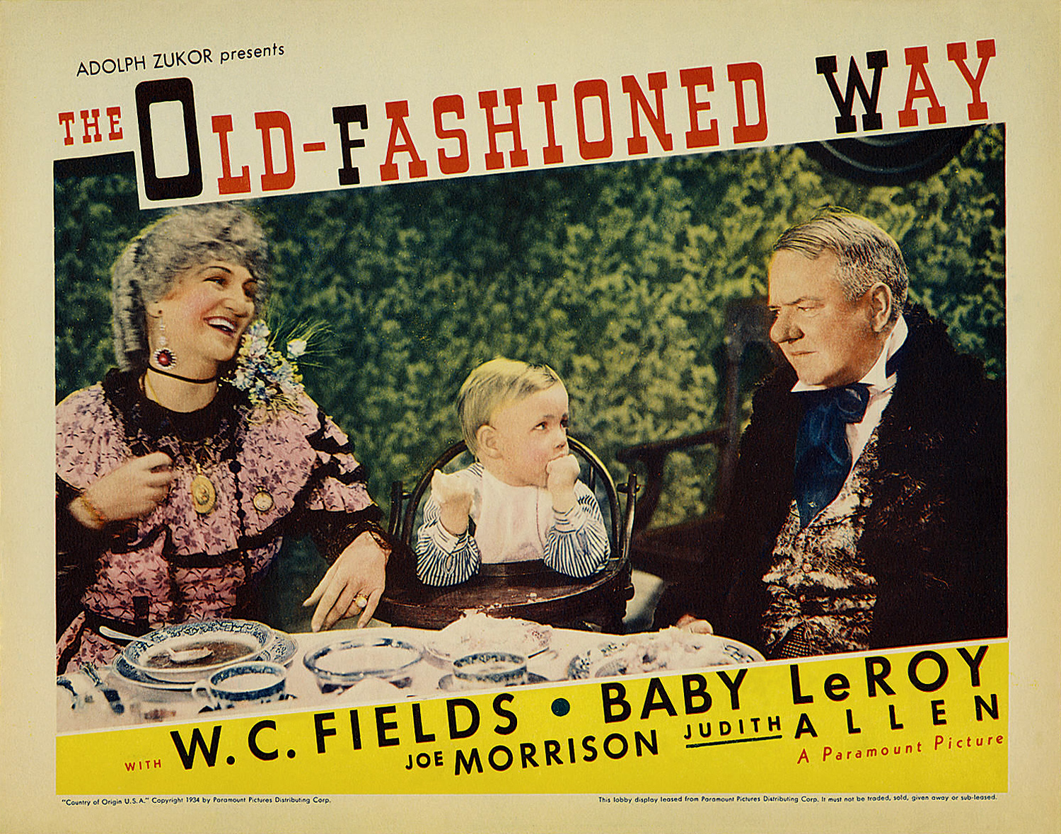 Old Fashioned Way, The